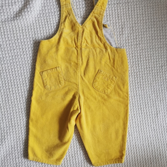 Mustard Yellow Mini Mex Overalls - Picture 3 of 6